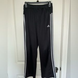 Adidas Black Sweatpants Youth Large